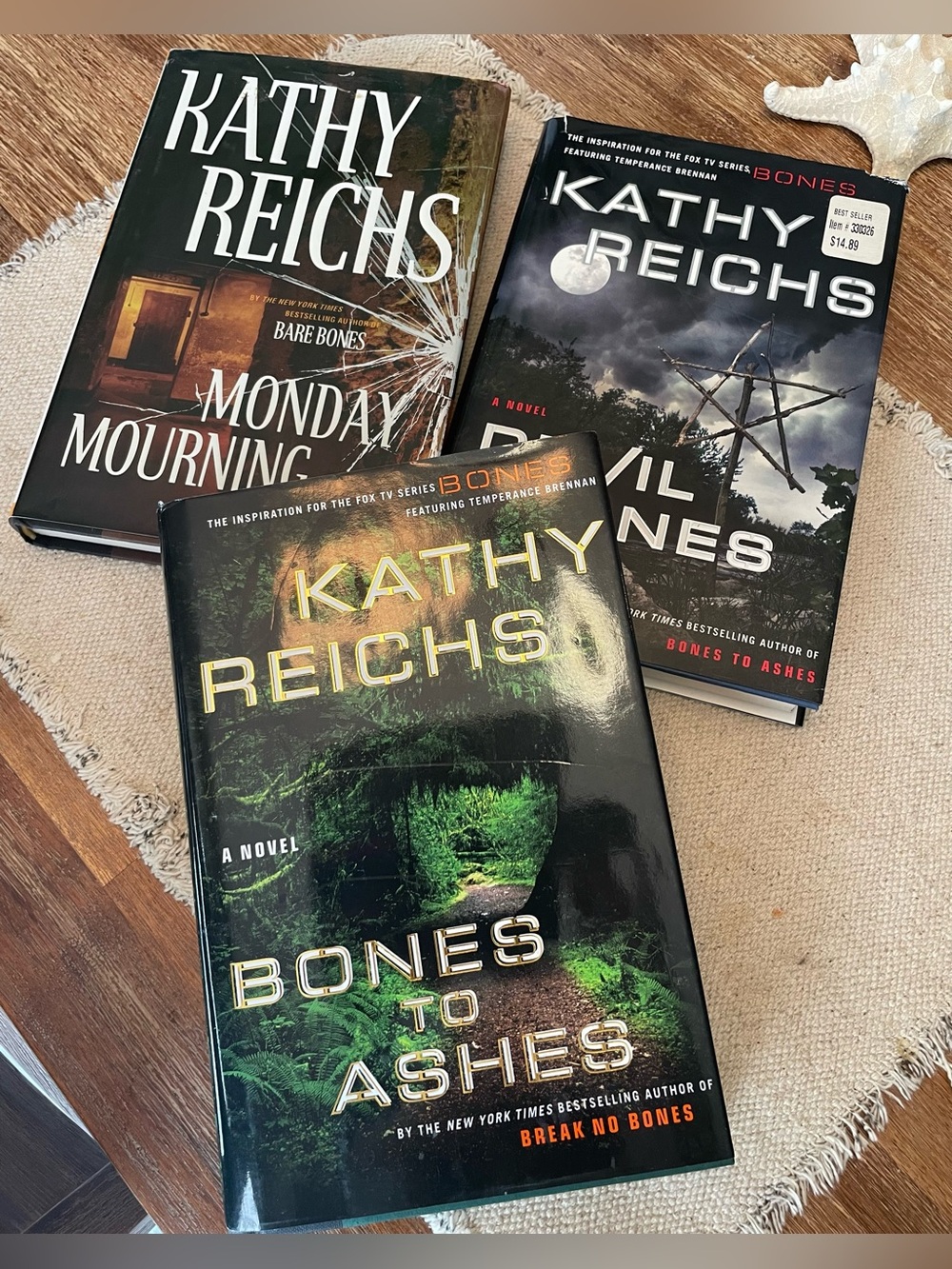 Bones to Ashes by — Hardcover Coffee Table Book in Black and Green